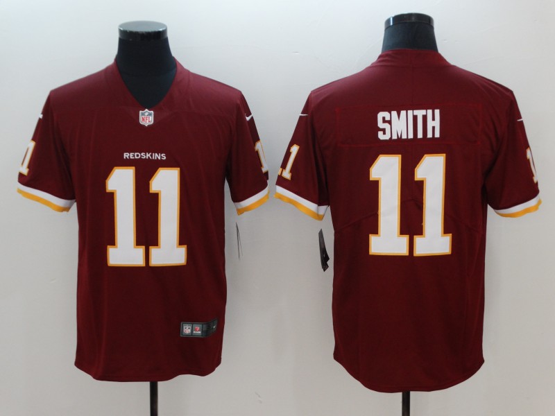 Nike Redskins 11 Alex Smith Red Vapor Untouchable Limited Jersey - Click Image to Close