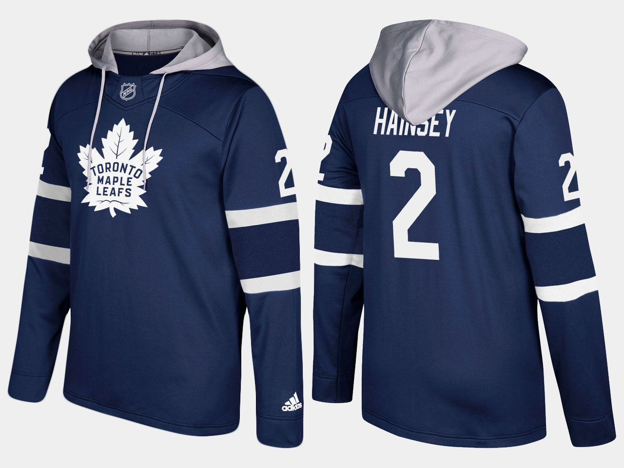 Nike Maple Leafs 2 Ron Hainsey Name And Number Royal Hoodie