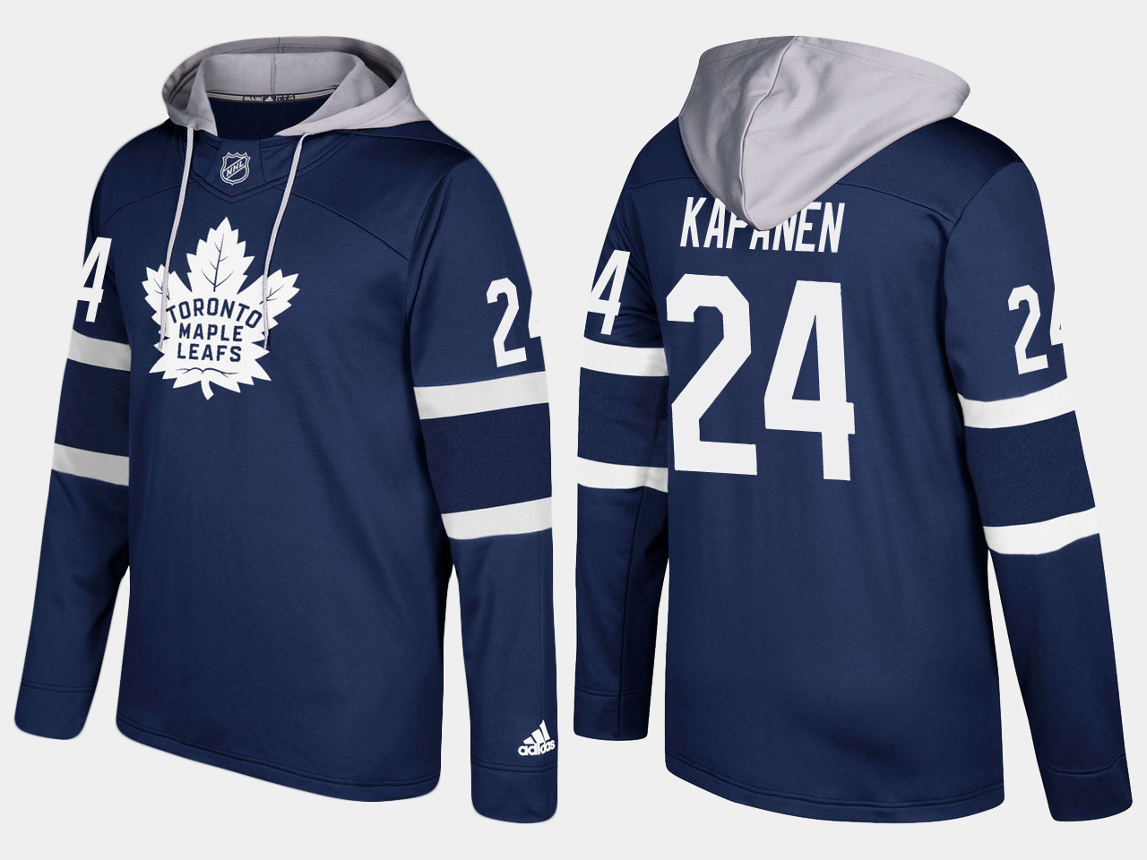 Nike Maple Leafs 24 Kasperi Kapanen Name And Number Royal Hoodie