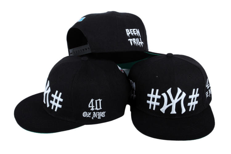 NY Been Trill 40 Oz black Fashion Snapback Adjustable Hat LH
