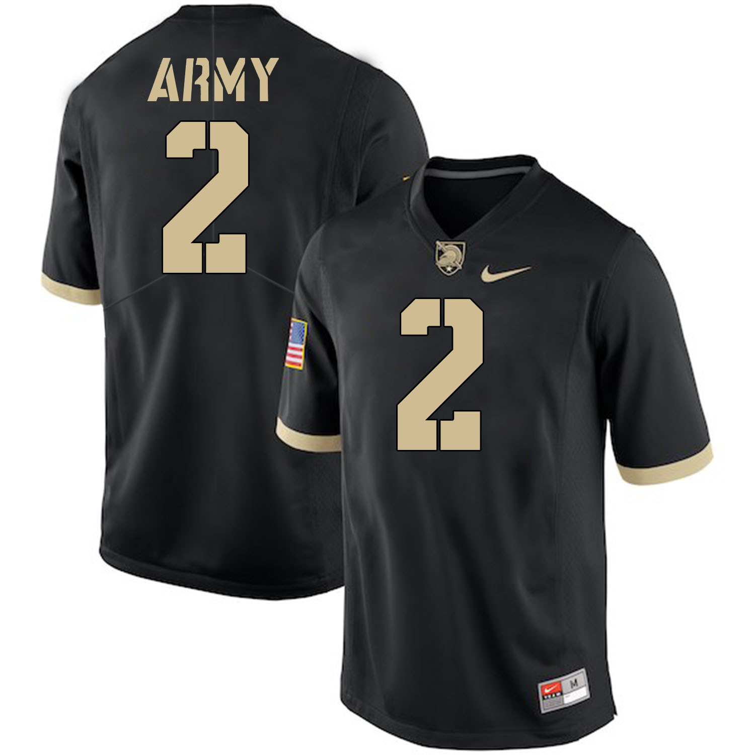 Army Black Knights 2 James Gibson Black College Football Jersey