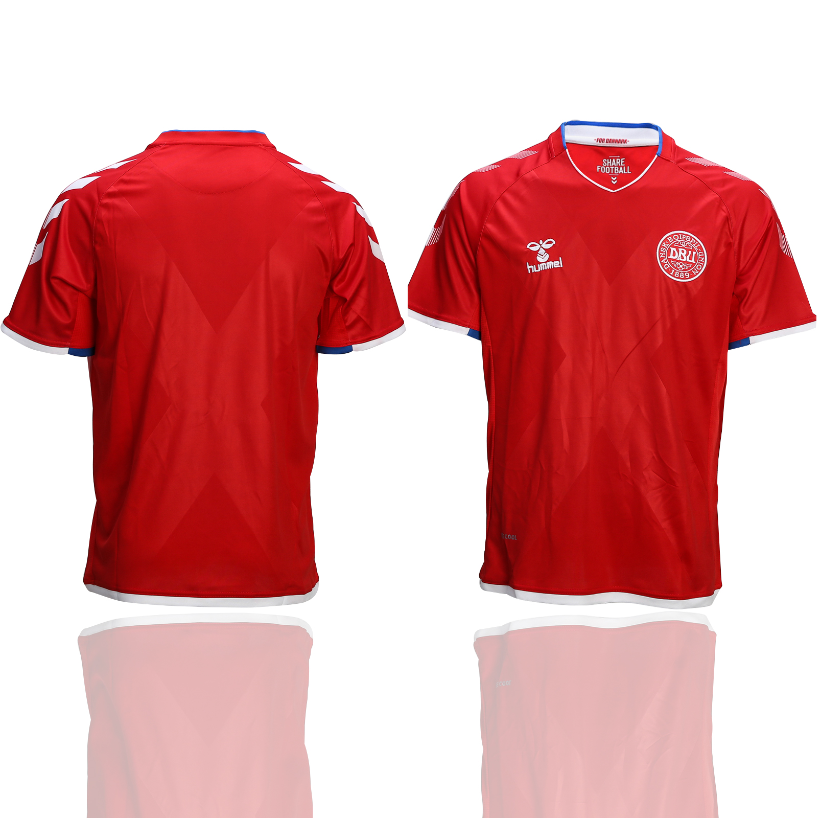 Denmark Home 2018 FIFA World Cup Thailand Soccer Jersey - Click Image to Close
