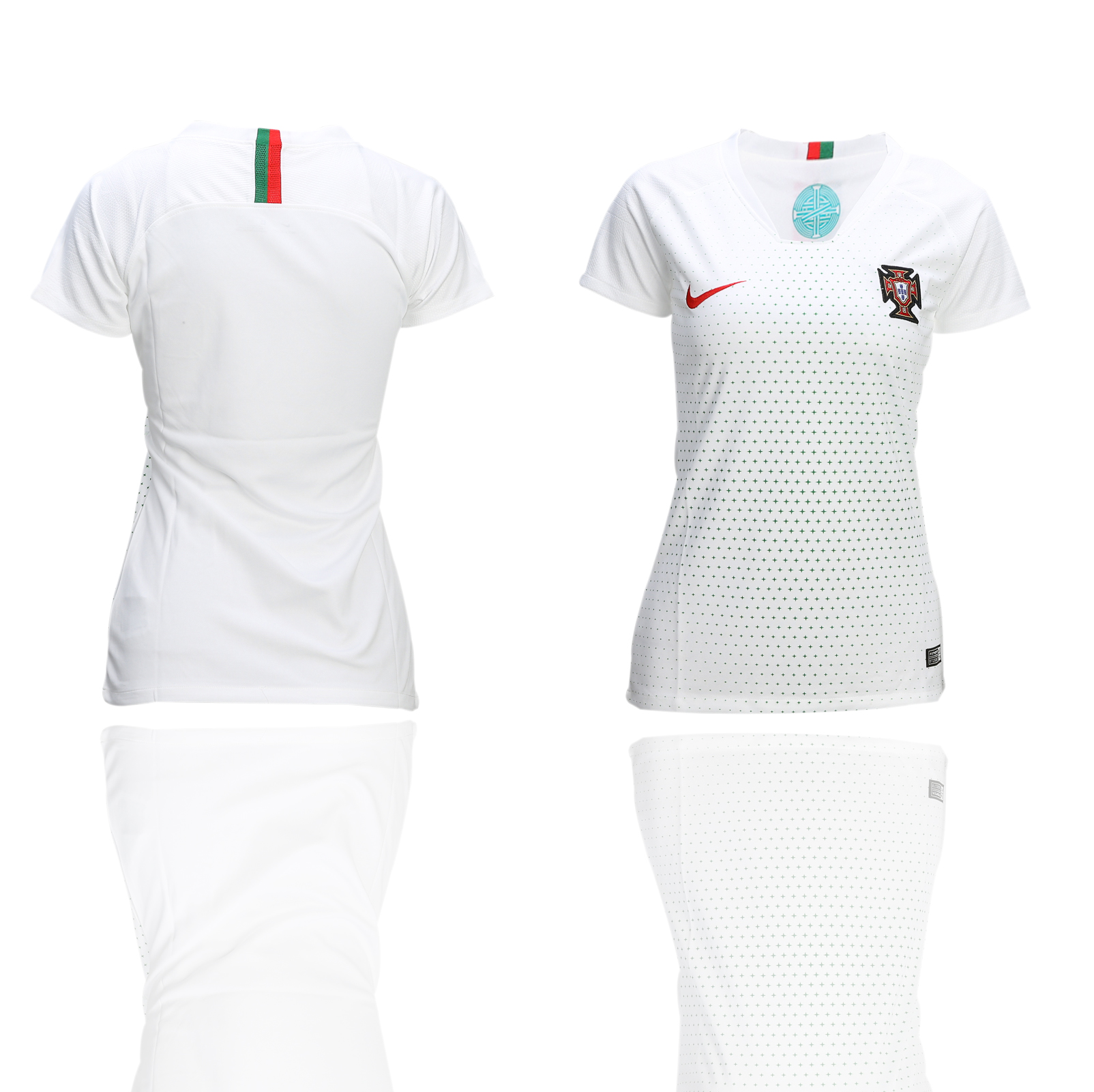 Portugal Away Woman 2018 FIFA World Cup Soccer Jersey