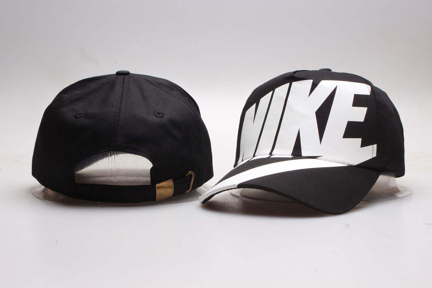 Nike Fresh Logo Black Peaked Adjustable Hat YP