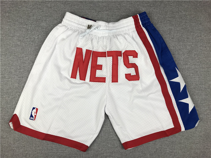 Nets White Nike Swingman Mesh Shorts - Click Image to Close