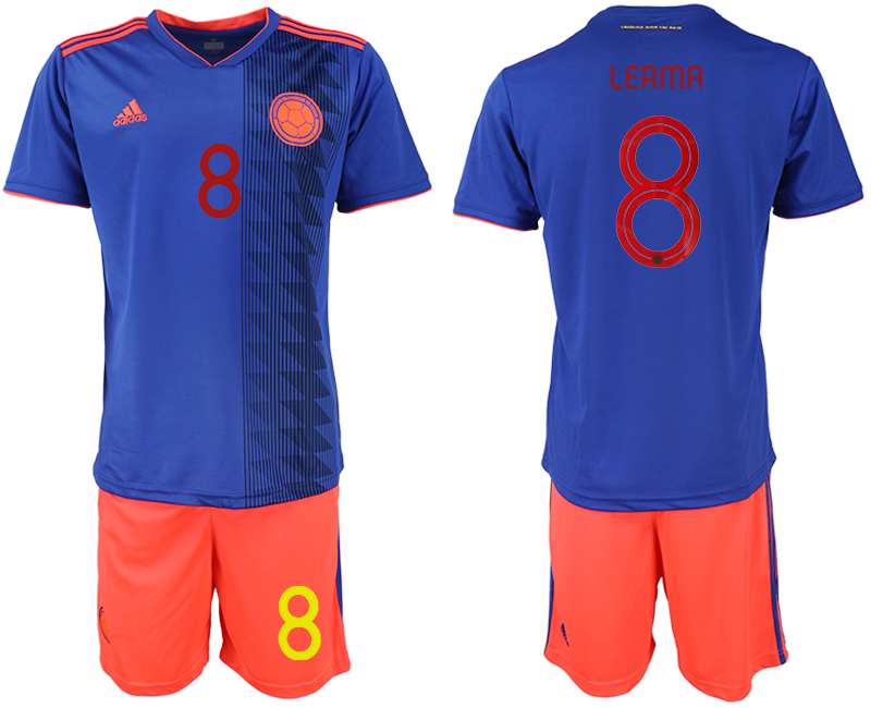 2019-20 Colombia 8 LERMA Away Soccer Jersey