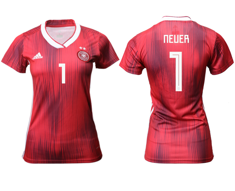 2019-20 Germany 1 NEUER Away Women Soccer Jersey