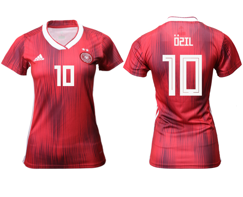 2019-20 Germany 10 OSIL Away Women Soccer Jersey