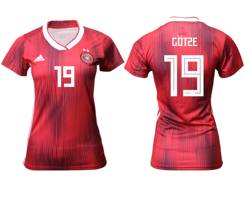 2019-20 Germany 19 COTSE Away Women Soccer Jersey