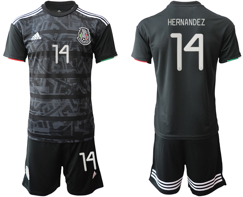 2019-20 Mexico 14 HERNANDEZ Home Soccer Jersey