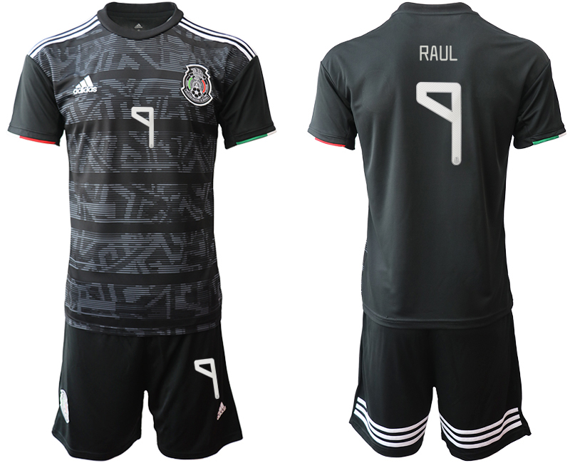 2019-20 Mexico 9 RAUL Home Soccer Jersey