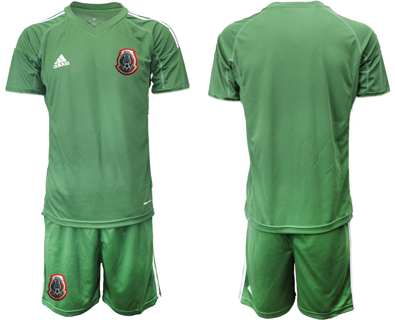 2019-20 Mexico Army Green Goalkeeper Soccer Jersey