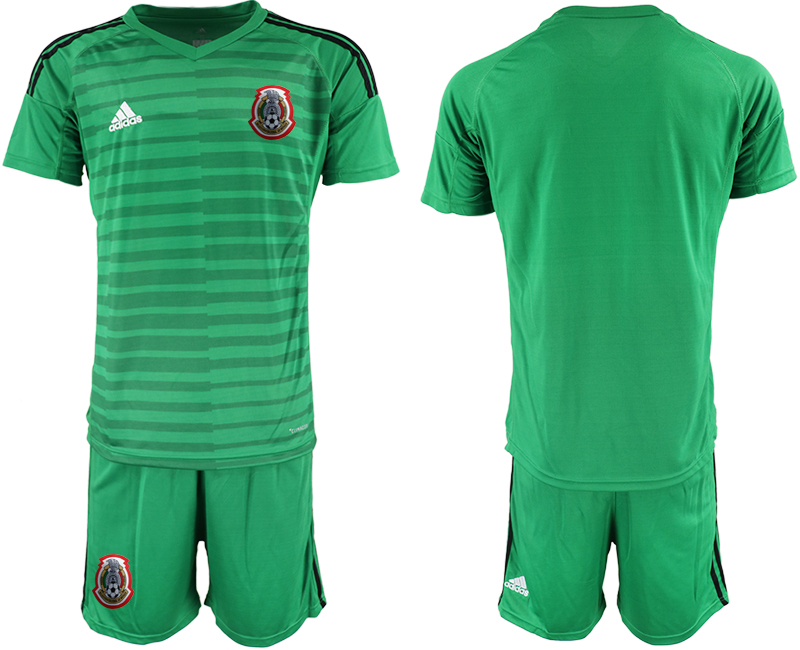 2019-20 Mexico Green Goalkeeper Soccer Jersey