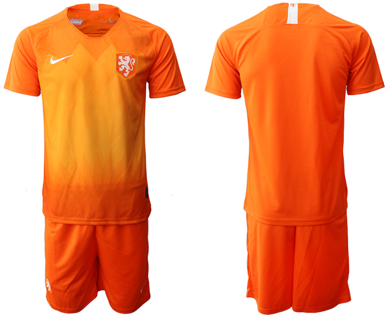 2019-20 Netherlands Home Soccer Jersey