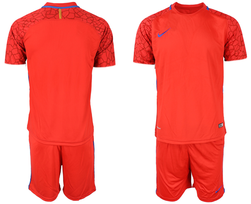 2019-20 USA Fluorescent Red Youth Soccer Jersey
