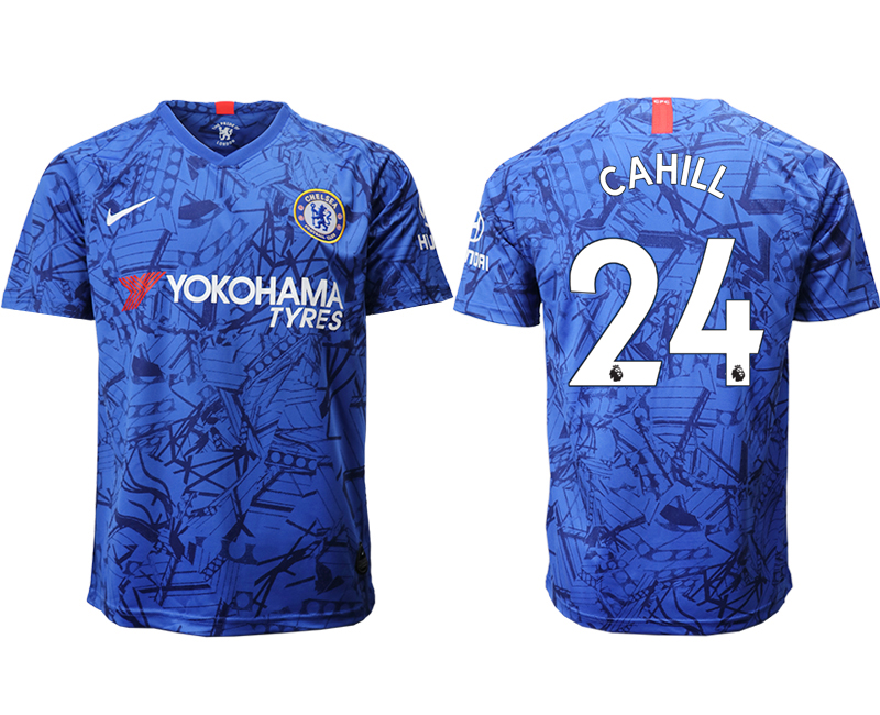 2019-20 Chelsea FC 24 CAHILL Home Thailand Soccer Jersey - Click Image to Close