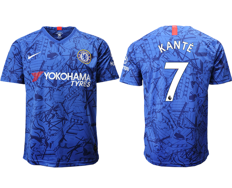2019-20 Chelsea FC 7 KANTE Home Thailand Soccer Jersey - Click Image to Close