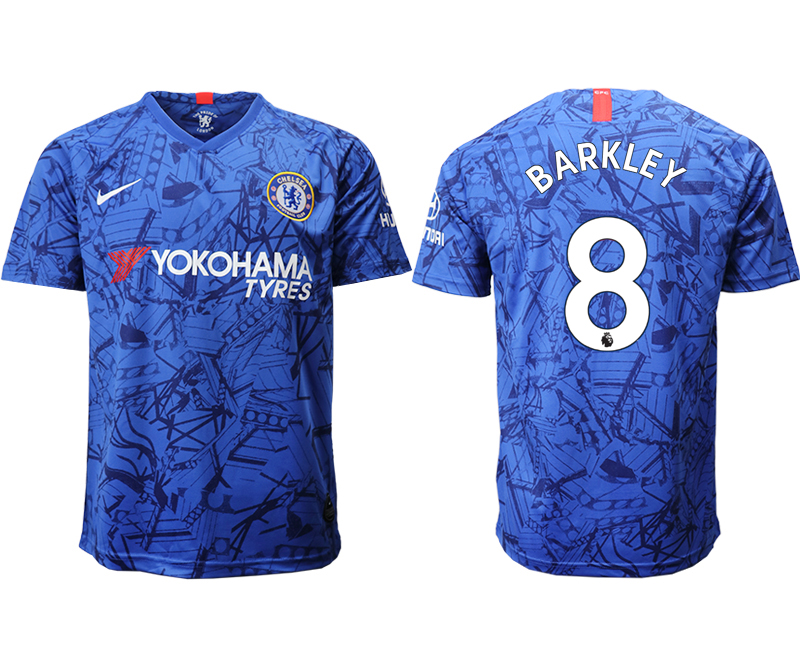 2019-20 Chelsea FC 8 BARKLEY Home Thailand Soccer Jersey - Click Image to Close