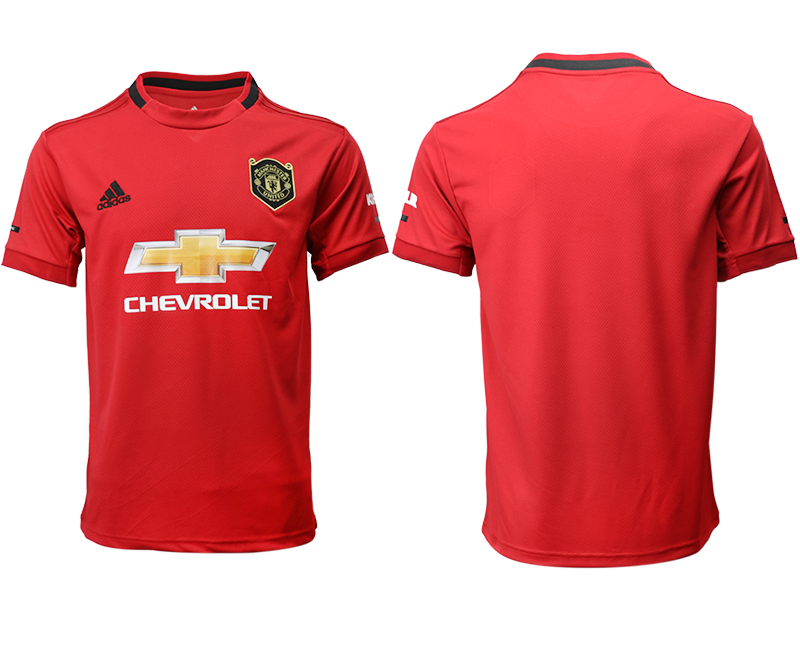 2019-20 Manchester United Home Thailand Soccer Jersey