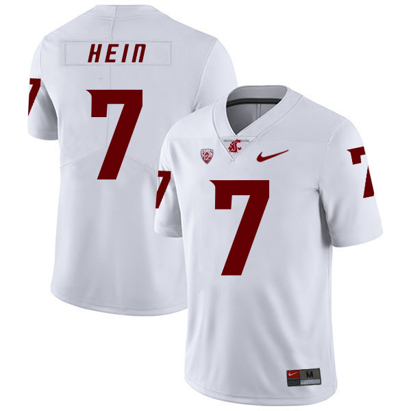 Washington State Cougars 7 Mel Hein White College Football Jersey - Click Image to Close