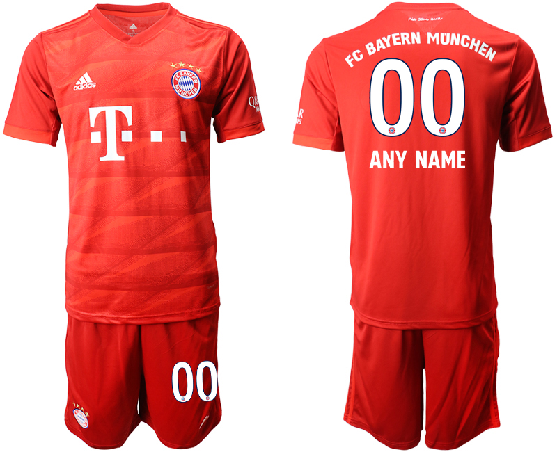2019-20 Bayern Munich Customized Home Soccer Jersey - Click Image to Close