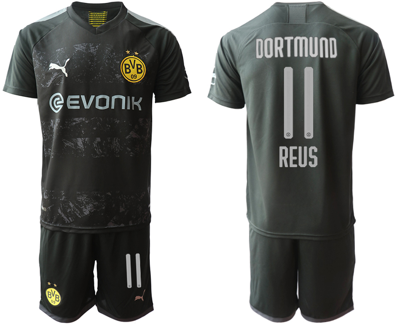 2019-20 Dortmund 11 REUS Away Soccer Jersey