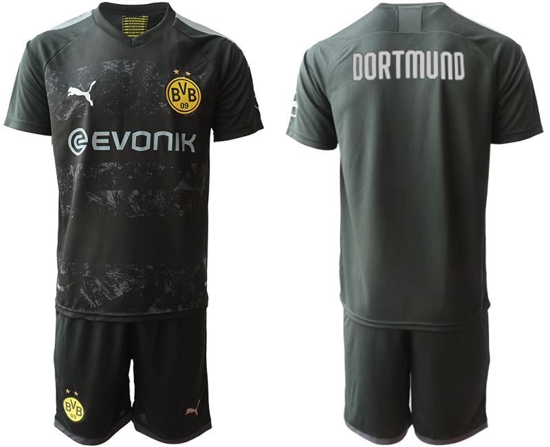 2019-20 Dortmund Away Soccer Jerseys