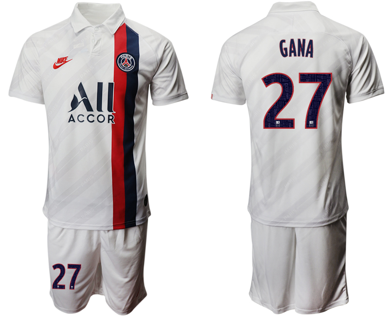 2019-20 Paris Saint-Germain 27 GANA Third Away Soccer Jersey