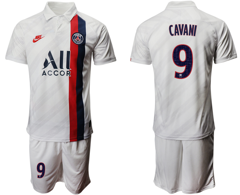 2019-20 Paris Saint-Germain 9 CAVANI Third Away Soccer Jersey - Click Image to Close