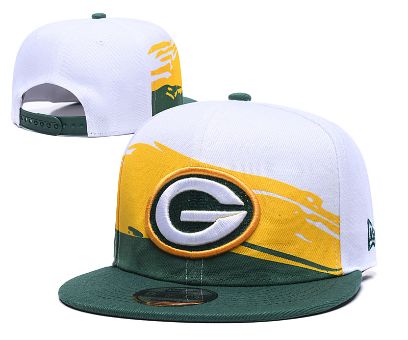 Packers Team Logo White Green Adjustable Hat GS