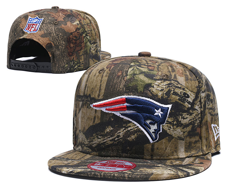 Patriots Team Logo Camo Adjustable Hat LT