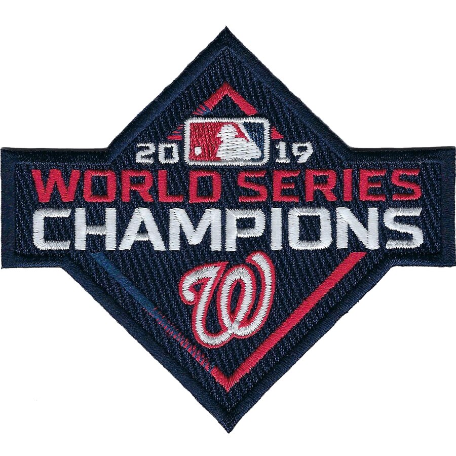 2019 MLB Baseball World Series Champions Patch