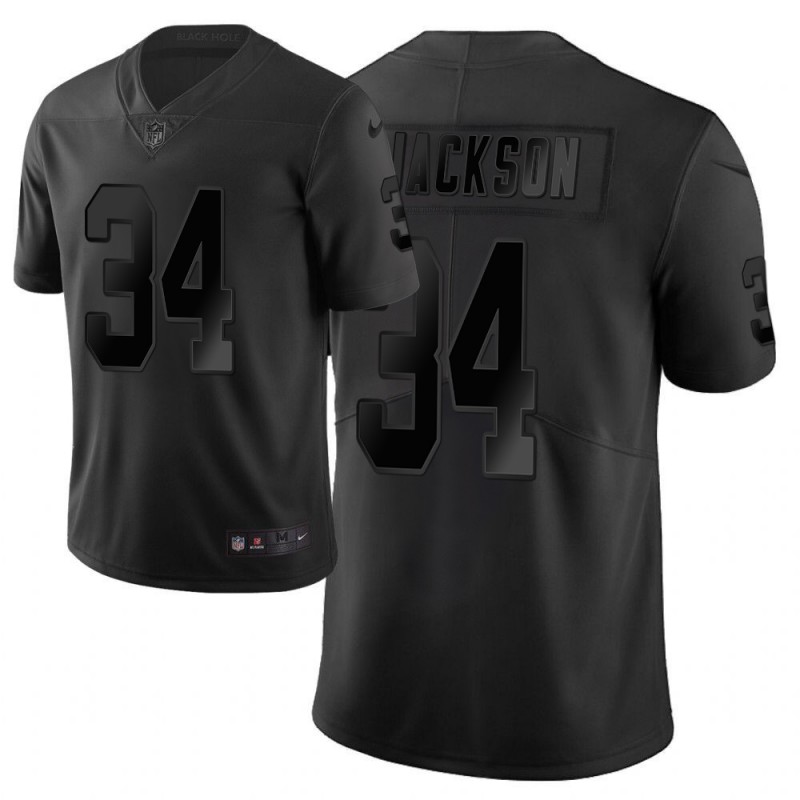 Nike Raiders 34 Bo Jackson Black City Edition Vapor Untouchable Limited Jersey