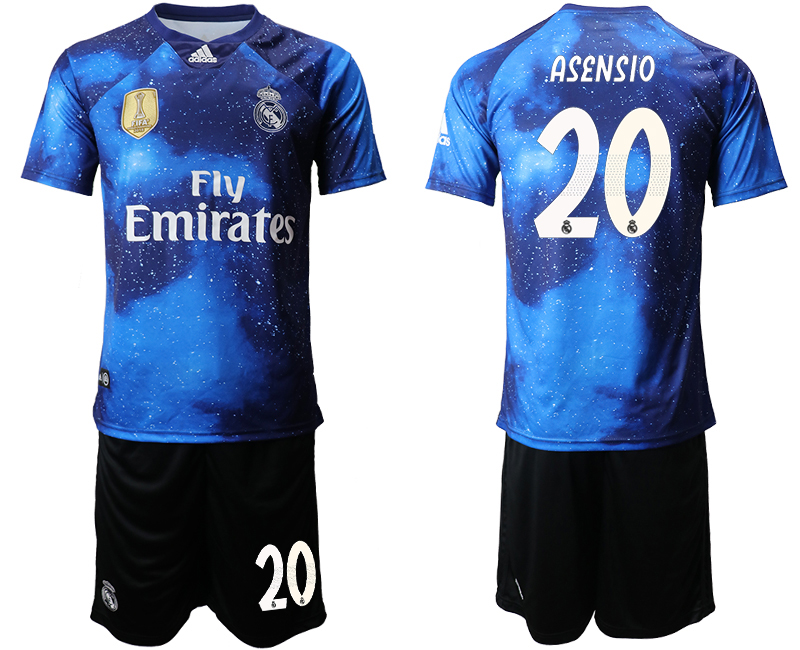2019-20 Real Madrid 20 ASENSIO Away Soccer Jersey