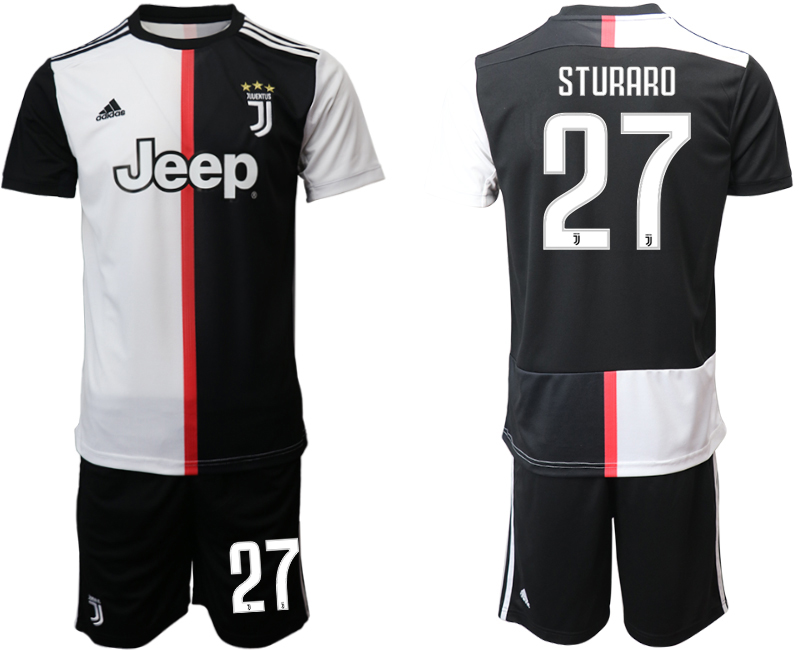 2019-20 Juventus FC 27 STURARO Home Soccer Jersey