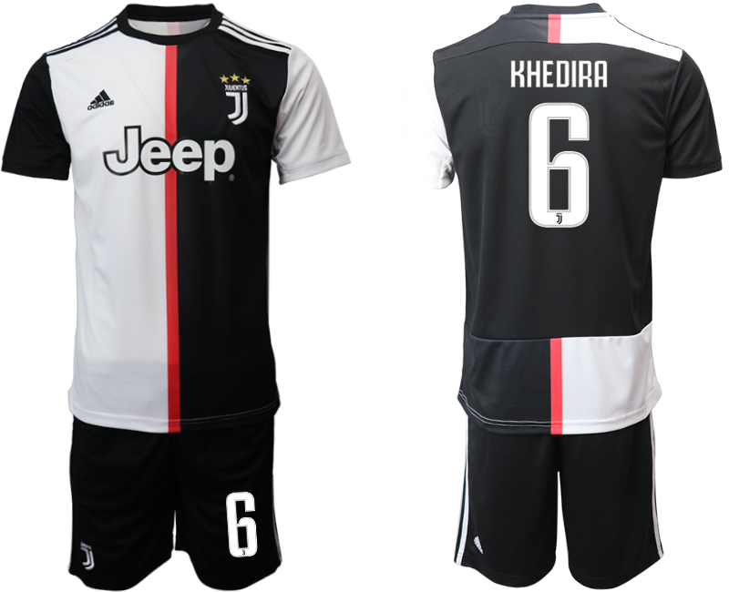 2019-20 Juventus FC 6 KHEDIRA Home Soccer Jersey