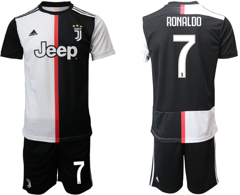 2019-20 Juventus FC 7 RONALDO Home Soccer Jersey