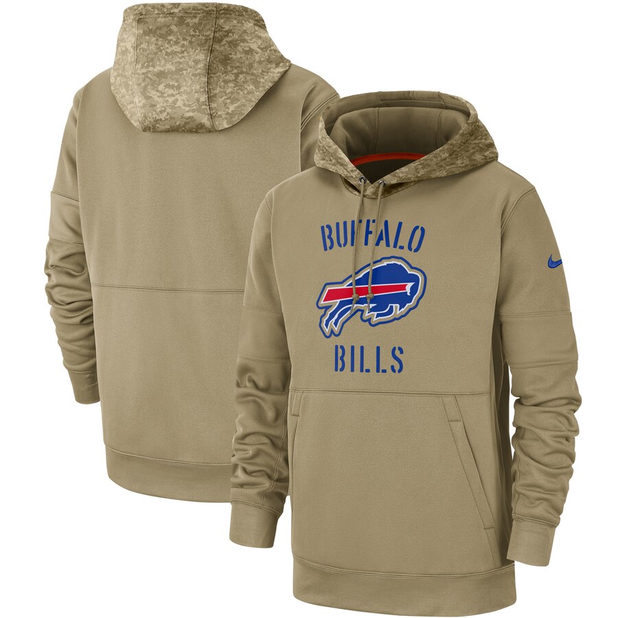 Buffalo Bills 2019 Salute To Service Sideline Therma Pullover Hoodie