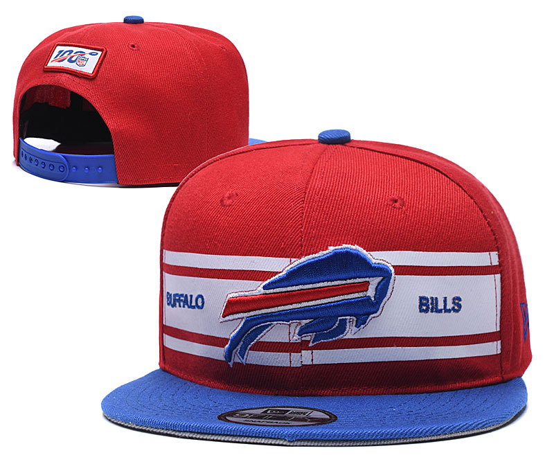 Bills Team Logo Red 100th Season Adjustable Hat YD