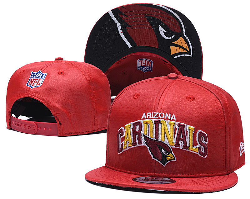 Arizona Cardinals Team Logo Red Adjustable Hat TX
