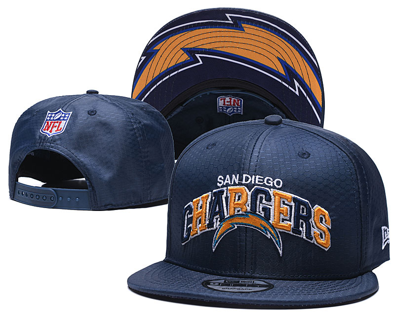 Chargers Team Logo Navy Adjustable Hat TX