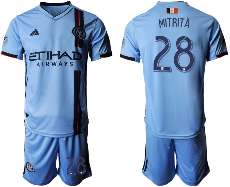 2019-20 New York City FC 28 MITRITA Home Soccer Jersey