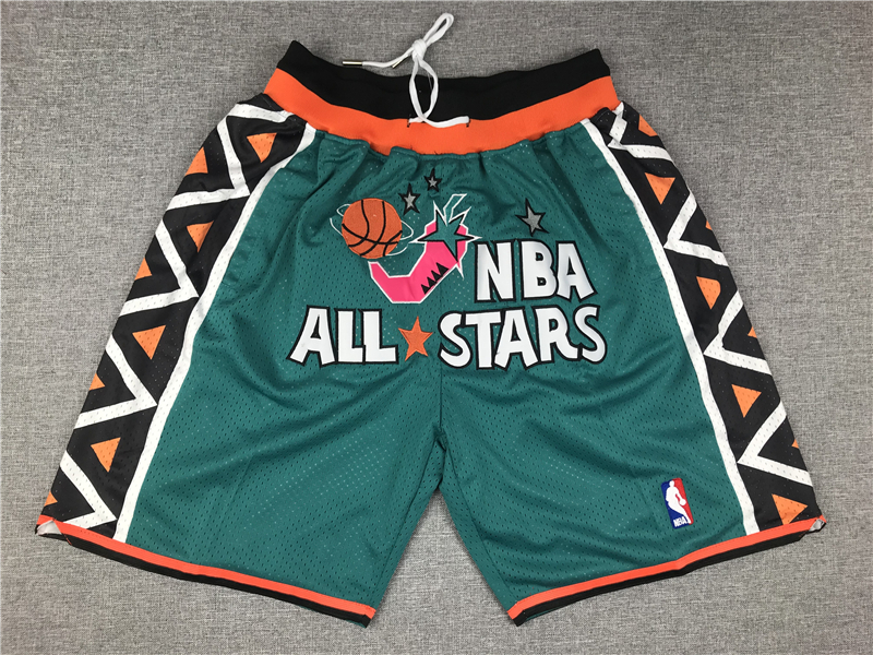 1996 All Star Green Just Don Shorts