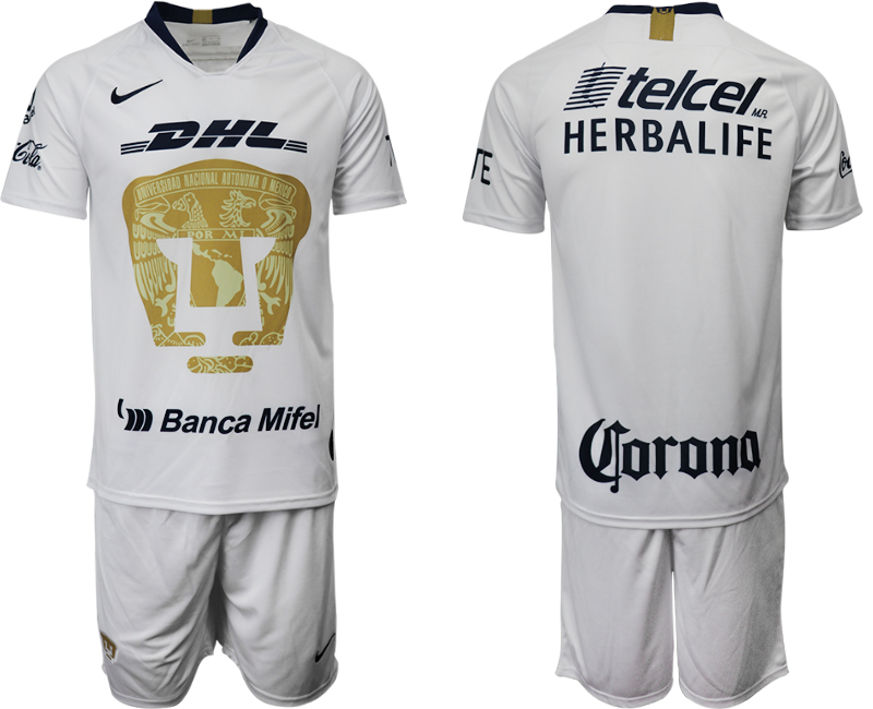 2019-20 Pumas UNAM Home Soccer Jersey