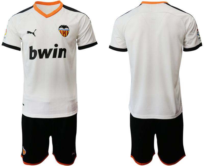 2019-20 Valencia CF Home Soccer Jersey