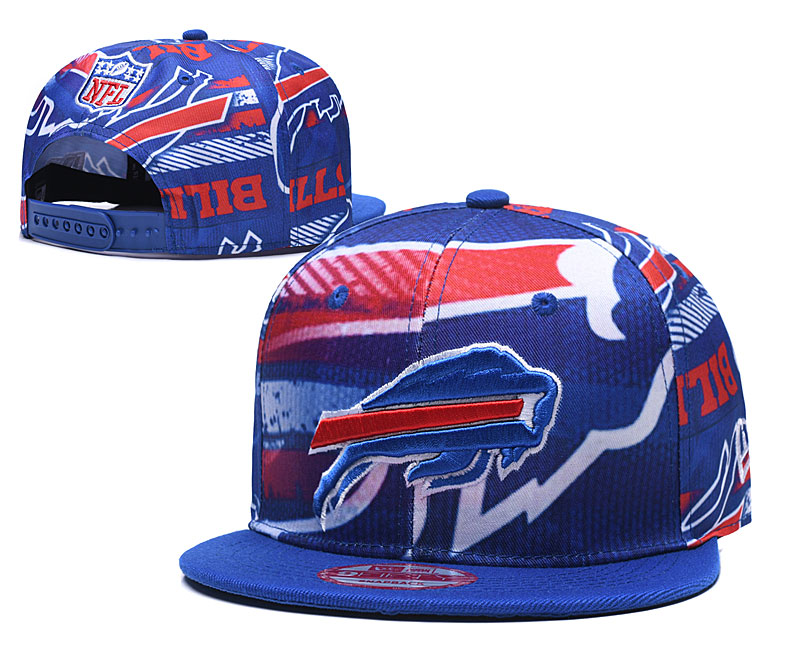 Bills Team Logo Blue Adjustable Hat TX