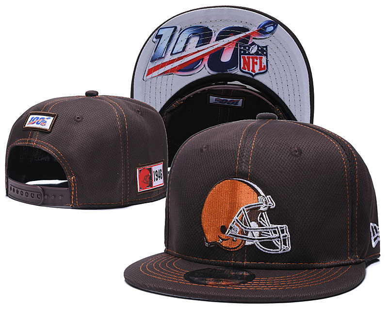Browns Team Logo Browns 100th Seanson Adjustable Hat YD