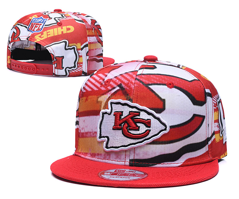 Chiefs Team Logo Red Adjustable Hat TX