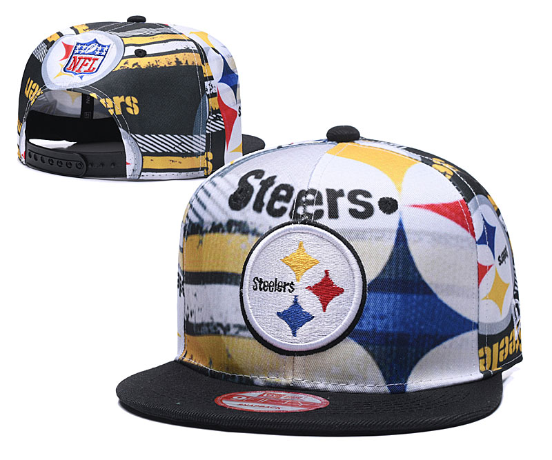 Steelers Team Logo Color Adjustable Hat TX