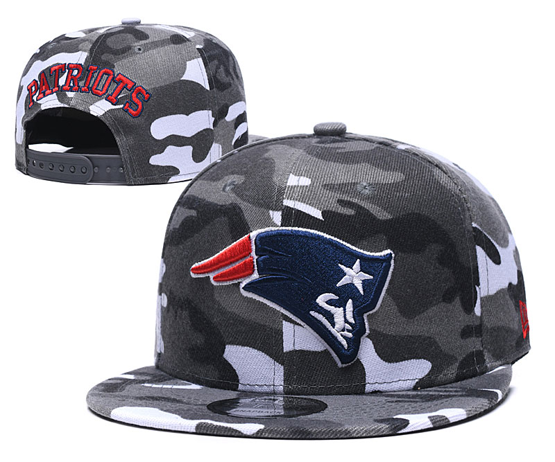 Patriots Fresh Logo Camo Adjustable Hat GS